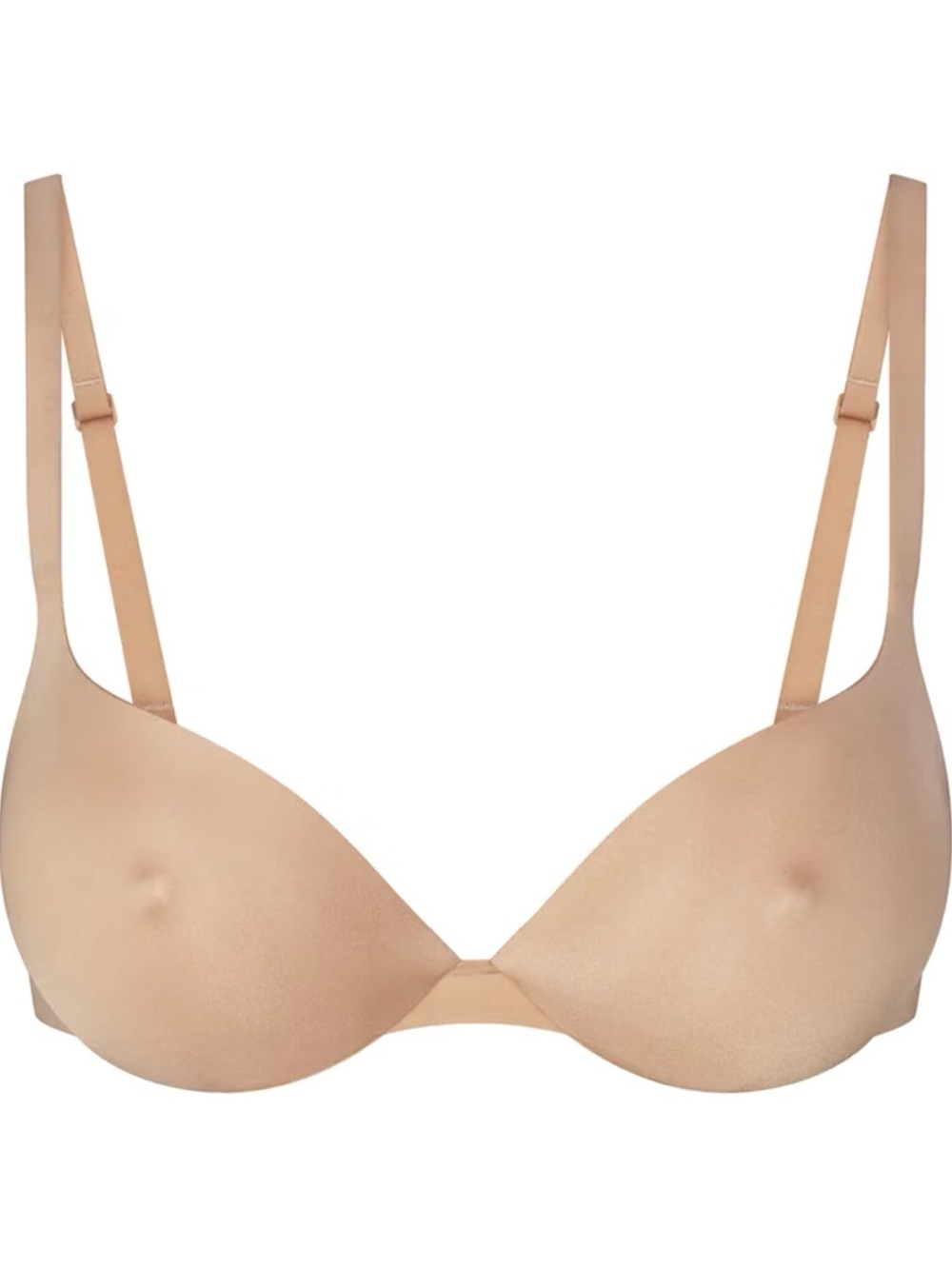 NWT SKIMS Nude Nipple Push
Up Bra